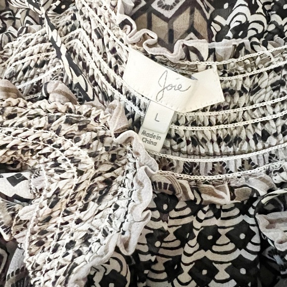 Joie Silk Maxi Dress Large - Picture 4 of 5